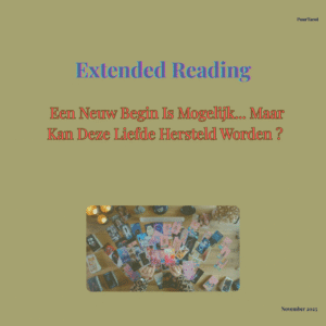 Een Nieuw Begin Is Mogelijk... Maar Kan Deze Liefde Hersteld Worden ?